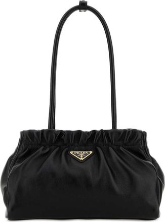 Prada Black Logo Small Shoulder Bag