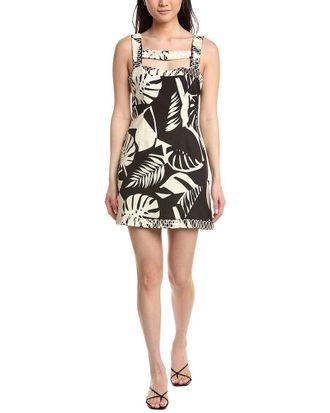 Hutch Dawnings Linen-Blend Dress