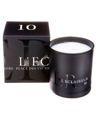 L'Eclaireur Number 10 Zan candle - unisex - Wax - One Size - Black