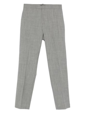 Fabiana Filippi pressed-crease trousers - women - Spandex/Elastane/Virgin Wool/Polyamide - 42 - Grey