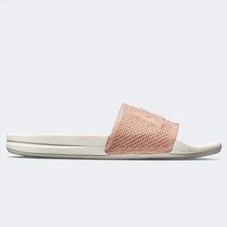 Athletic Propulsion Labs Womens Big Logo Techloom Slide Sandal In Ivory/blush