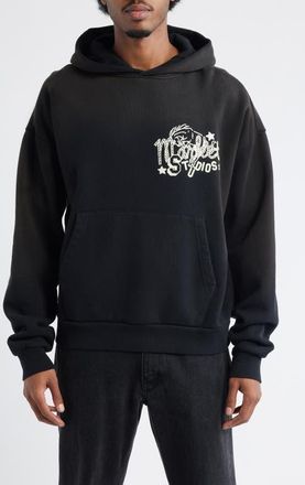 Market Old West Studios Graphic Hoodie in Pirate-Black at Nordstrom, Size Xx-Large