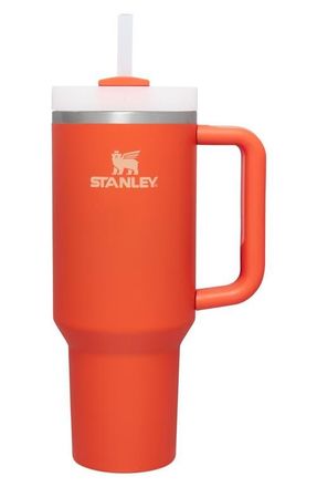 Stanley The Quencher H2.0 Flowstate 40-Ounce Tumbler in Tigerlily at Nordstrom