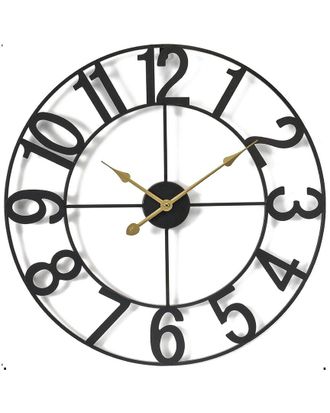 Sorbus Decorative 24In Numeral Wall Clock