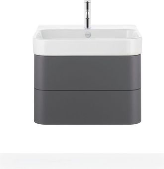 Duravit Duravit Happy D.2 Plus Mueble Bajo Lavabo Suspendido, 625x490mm