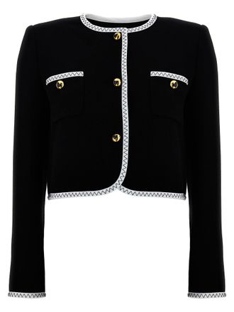 Moschino Kurzjacke von Moschino Crepe