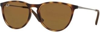 Ray-Ban Junior Erika Rj 9060S 700673 - unisex - Zonnebrillen - Bruin - 50 MM - Nylon - Accessoires