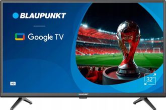 Blaupunkt Televisor Led Hd Blaupunkt De 32 Pulgadas Con Google Tv, Dolby Digital, Dvb-t, T2 Y Hevc