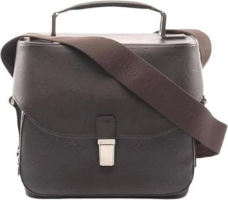 Louis Vuitton Pre-owned Cross Body Bags, female, Brown, Size: ONE SIZE Pre-owned Vintage Monogram Glac&eacute; Shoulder Bag