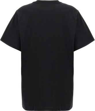 Max Mara Womens Black Cotton T-Shirt