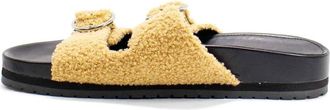Marc Fisher Womens Keena 2 Dual Strap Slide Sandals In Natural Texture
