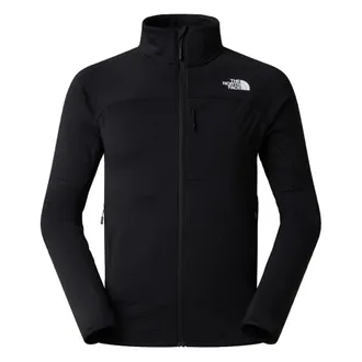 The North Face Fleece Jackets, male, Blue, Size: XL Polartec Powergrid Stormgap Jacket