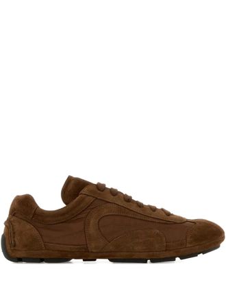 Prada Montecarlo Re-Edition 2005 suede sneakers - Brown