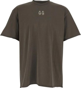 44 Label Group Hombre, Camisetas, Gris, Talla: M