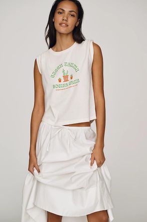 Maeve Evelyn Perfect Cotton Tee by Maeve