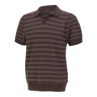 HUGO BOSS Heren, Tops, Bruin, Maat: 3XL Katoen