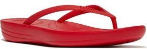 FitFlop iQushion Flip Flop in Red at Nordstrom Rack, Size 10