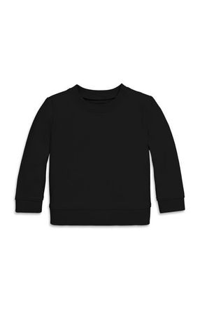 primary The New Baby Sweatshirt in Black at Nordstrom, Size 12-18M
