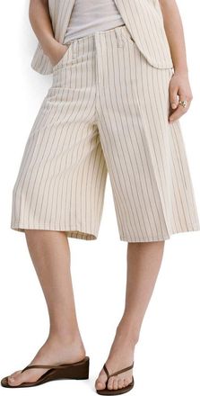 Mango Bermuda Shorts in Vanilla at Nordstrom, Size 10