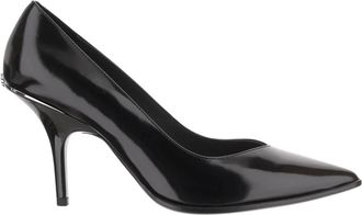 Pinko Dames Leren Pumps - Dames - Pumps - Zwart - 36 EU - Leer - Schoenen
