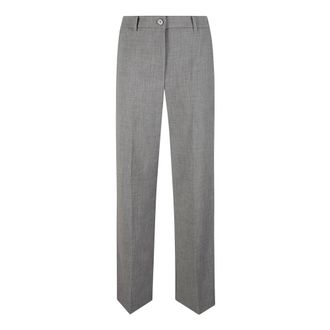 Patrizia Pepe Pantaloni a gamba larga - - Trousers - Donna - Grigio - S