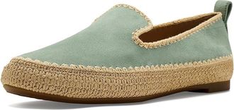 Cole Haan Cloudfeel Asbury Slipon Womens Flat Shoes Lily Pad Suede/Raffia : 10.5 B - Medium, Leather