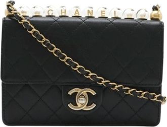 Chanel Pre-owned Vintage Cross Body Bag - Dames - Vintage Schoudertas - Zwart - ONE Size - Vintage