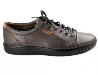 Ecco Mens Soft 7 Sneaker In Licorice