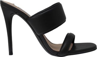 Steve Madden Swan Heeled SandaI Black SWAN03S1-027 Womens