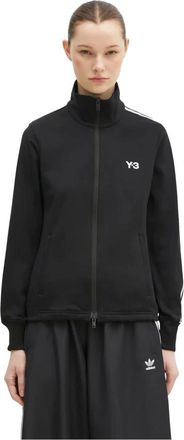 Yohji Yamamoto 3-Stripes Track Top - Sweatshirts & Hoodies - Mujer - Negro - S