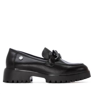 Xti Womens 144491 Round Toe Shoes In Black