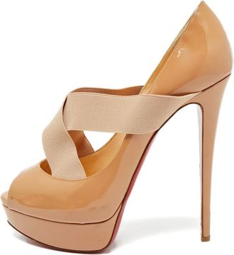 Christian Louboutin Pumps con cinturini elasticizzati - Toni neutri