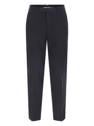 Pantaloni Torino Master flap-pocket trousers - men - Cotton/Cashmere/Spandex/Elastane - 50 - Blue