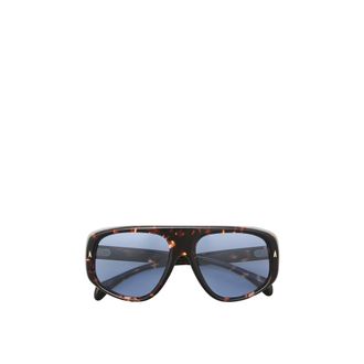 Moncler Moncler Auron Pilot Sunglasses, Unisex, Brown, Size: 57