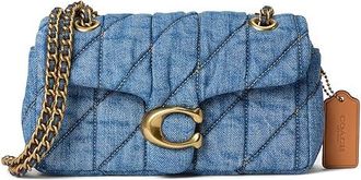 Coach Tabby Shoulder Bag 20 With Quilting Shoulder Womens Handbags Indigo, Leather