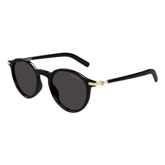 Montblanc Sunglasses, male, Black, Size: 49 MM Mb0461S Sunglasses