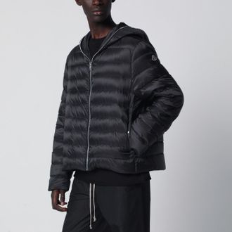 Rick Owens Piumino trapuntato con zip nero