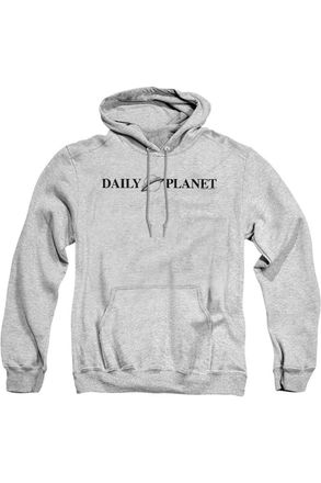 Gildan Superman Daily Planet Logo Adult Pull Over Hoodie / Hooded Sweatshirt