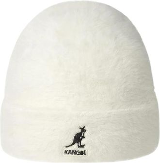 Kangol Furgora Cuff Beanie - Dames - Hoeden - Wit - ONE Size - Nylon - Accessoires