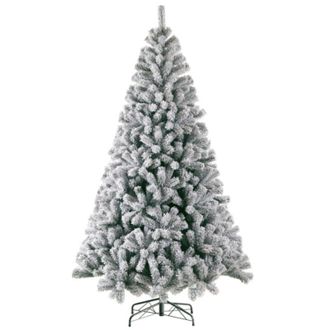 Soges Soges &Aacute;rbol De Navidad Artificial, Abeto, &Aacute;rbol Nevado Con 1006 Puntas, 46 Ramas, 180 Cm, 100% Pvc Con Soporte Met&aacute;lico, Frondoso Y Realista