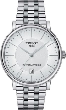 Tissot Tissot, Accessoires, Heren, Grijs, ONE Size, Carson Premium Powermatic 80