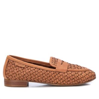 Xti Womens Carmela Collection Moccasins Shoes In Camel