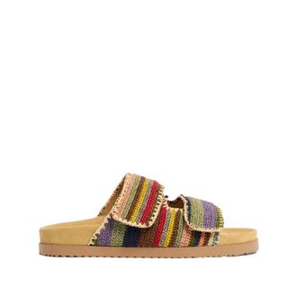 Dsquared2 Sliders, male, Multicolor, Size: 7 US Sandals