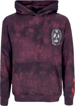PROPAGANDA Tie Dye Bruine Hoodie Heren - Heren - Hoodies - Bruin - M - Katoen - Hoodies & sweatvesten