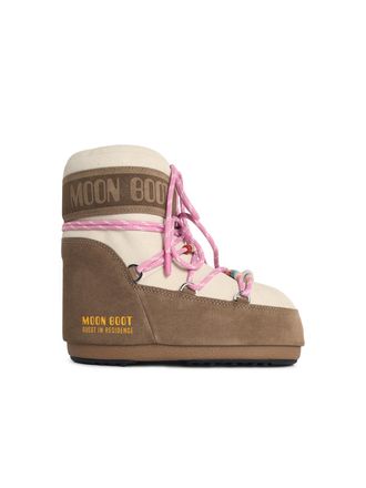 Moon Boot Moon Boot Icon Beige Wildleder Low Top