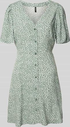 Vero Moda Leicht ausgestelltes Minikleid aus reiner Viskose Modell ALBA in Mint, Gr&ouml;&szlig;e XL