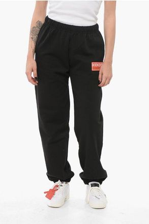 Kenzo Brushed Cotton Sweatpants with Cuffs size Xl