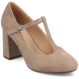 Journee Collection Womens Talani T-strap Dress Pumps