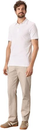 Pact Luxe Essential Slim Polo Made With Organic Cotton in White at Nordstrom, Size Xx-Large