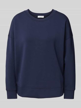 Christian Berg Sweatshirt mit Rundhalsausschnitt in Dunkelblau, Gr&ouml;&szlig;e L
